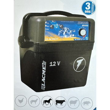 Elettrificatore secur200 9v...